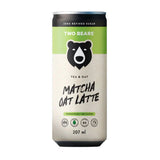 two bears latte sparkling matcha tea 207 ml - la boite à grains