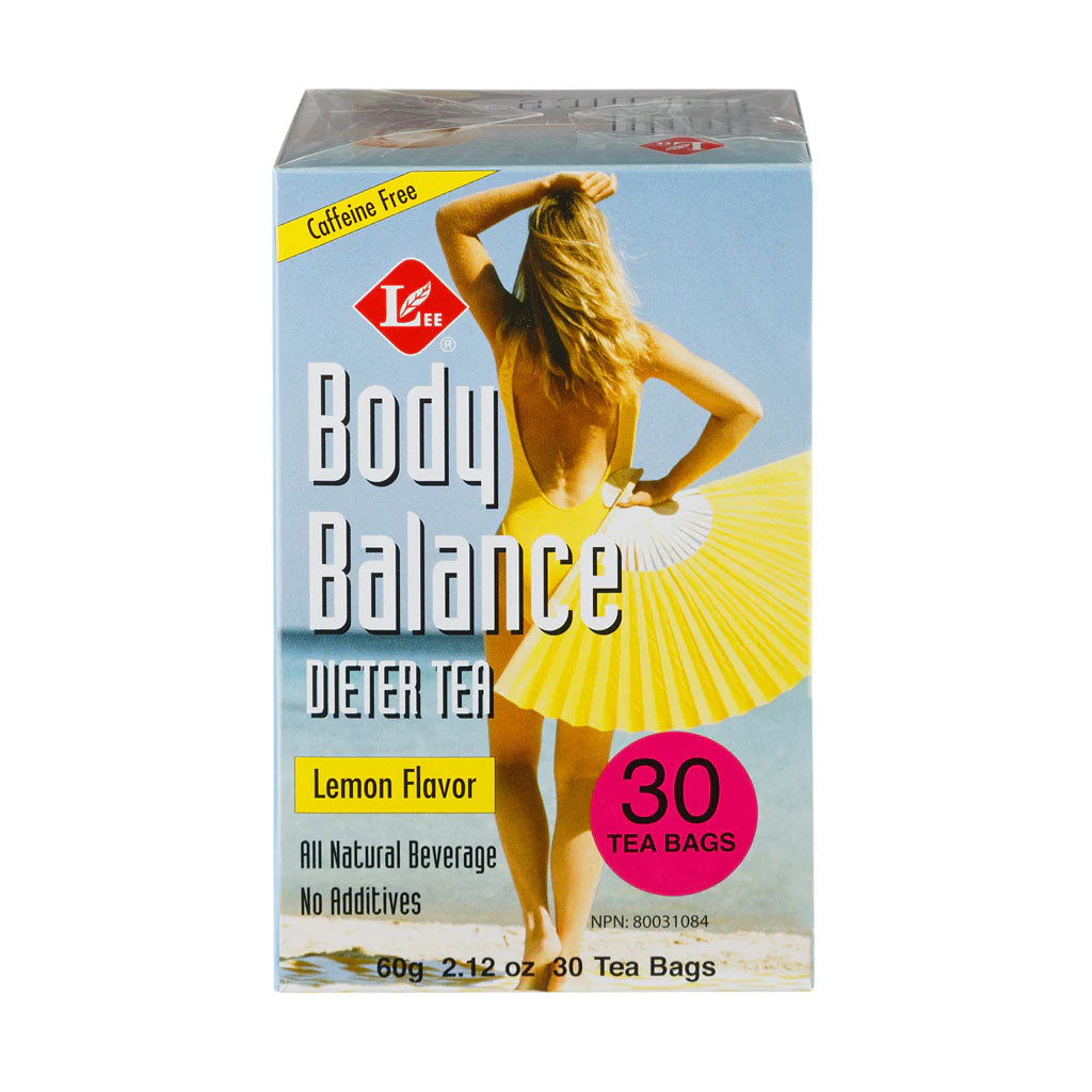 Tisane diète body balance saveur citron Uncle Lee's Tea - La Boite à Grains