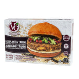 vg gourmet eggplant and tahini burgers 400 g