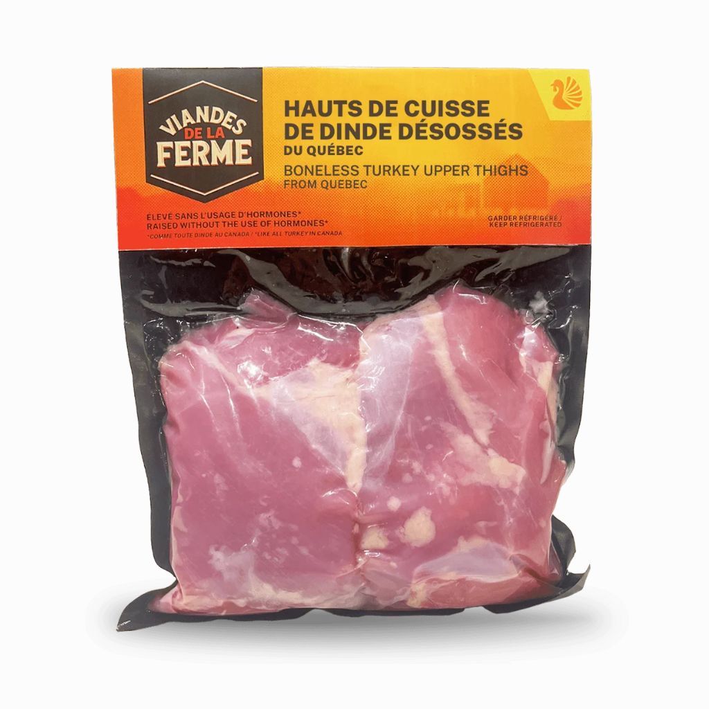 hauts de cuisse de dinde désossés du Québec Viandes de la Ferme - La Boite à Grains