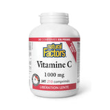 Vitamine C 1000 mg Libération Lente Natural Factors - La Boite à Grains
