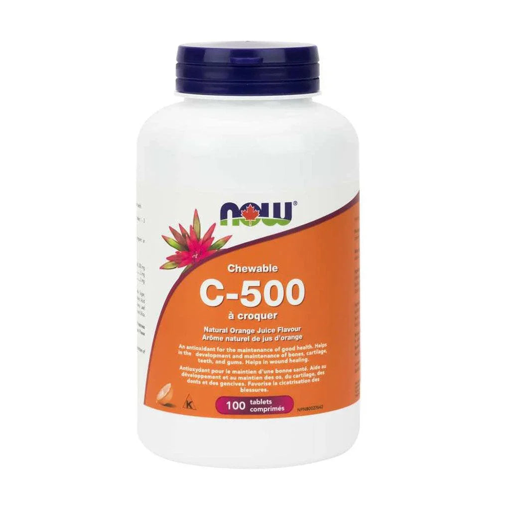 Vitamine C-500 à Croquer Now - La Boite à Grains
