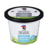 Organic Probiotic Greek Yogurt 0% Organic Meadow