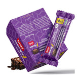 barre d'avoine caféinée brownie au chocolat Yumi - La Boite à Grains