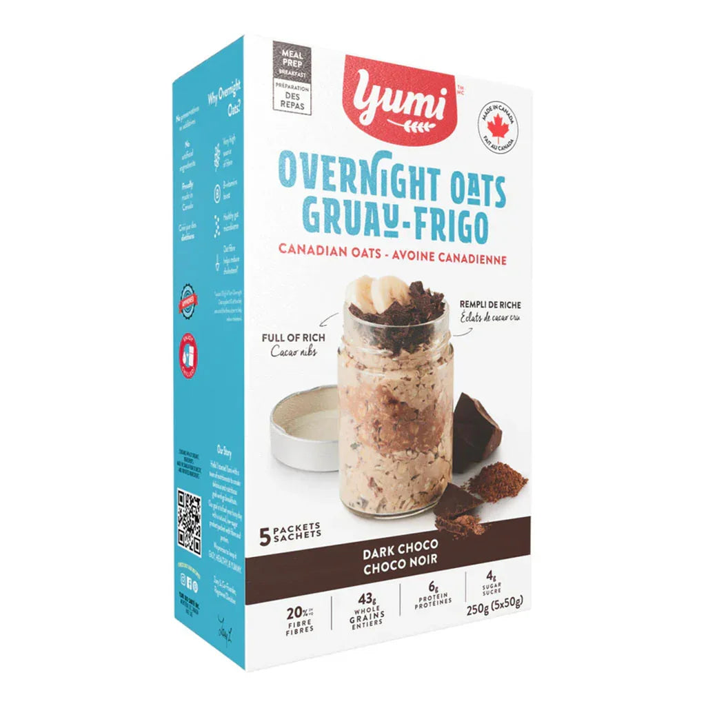 Oatmeal Oats Dark Choco Yumi 5x50 g - La Boite à Grains