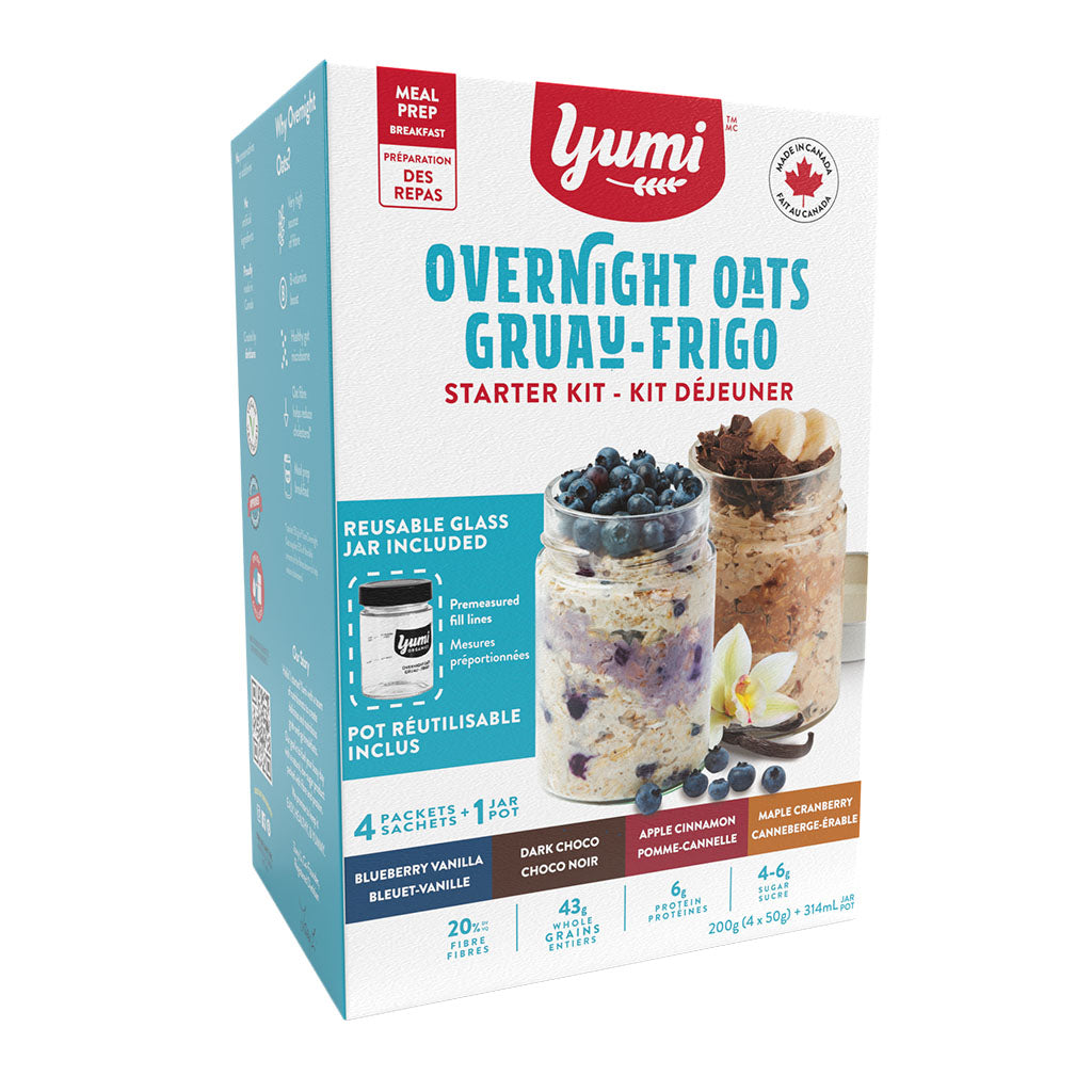 gruau frigo kit déjeuner Yumi - La Boite à Grains
