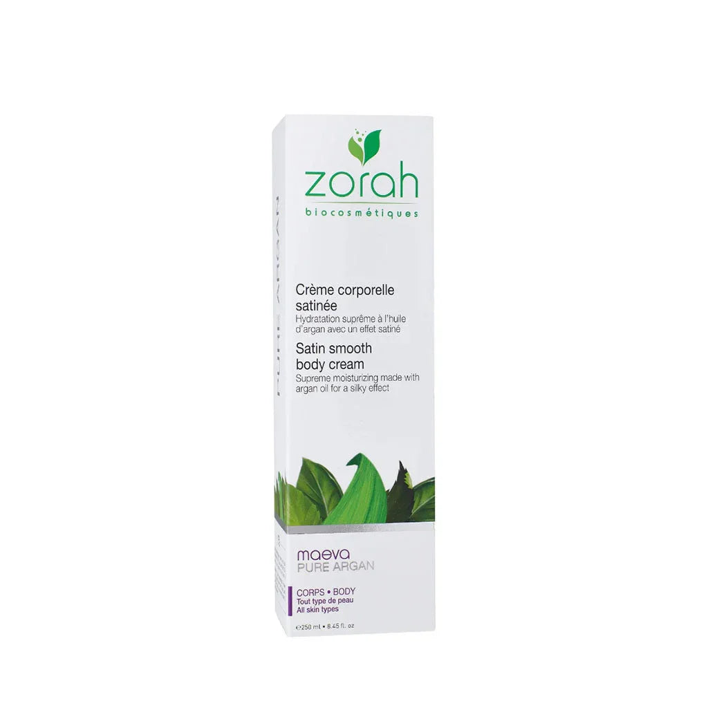 zorah crème corporelle satinée maeva 250 ml - La Boite à Grains