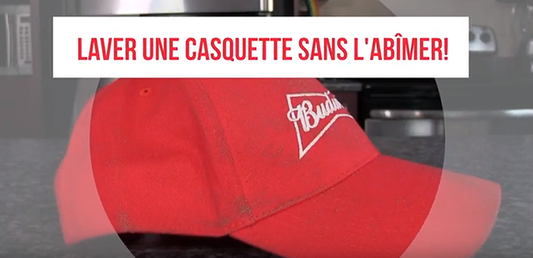 Laver une casquette sans l'abîmer! - La Boite à Grains