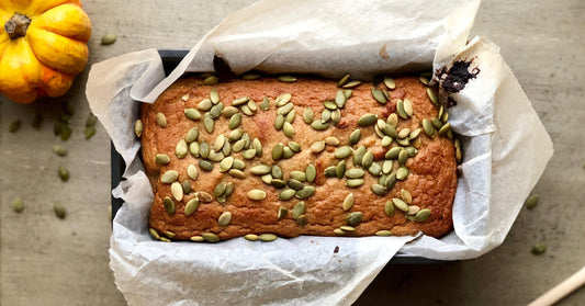 Pain à la citrouille sans sucre - La Boite à Grains