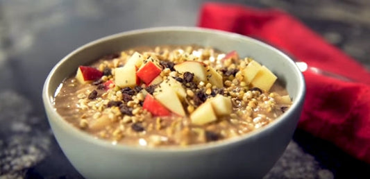 Recette : Gruau à la tarte aux pommes - La Boite à Grains