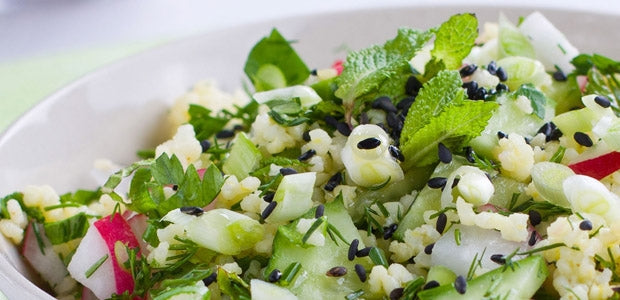 Salade de millet aux herbes - La Boite à Grains