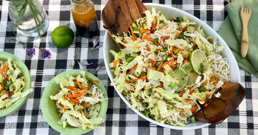 Salade ramen froide asiatique - La Boite à Grains