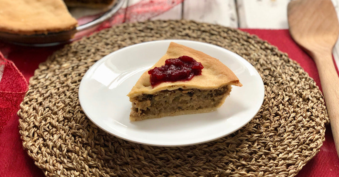 Tourtière Végane du Temps des Fêtes - La Boite à Grains