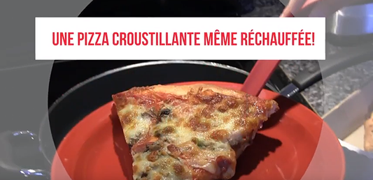 Une pizza croustillante, même réchauffée! - La Boite à Grains