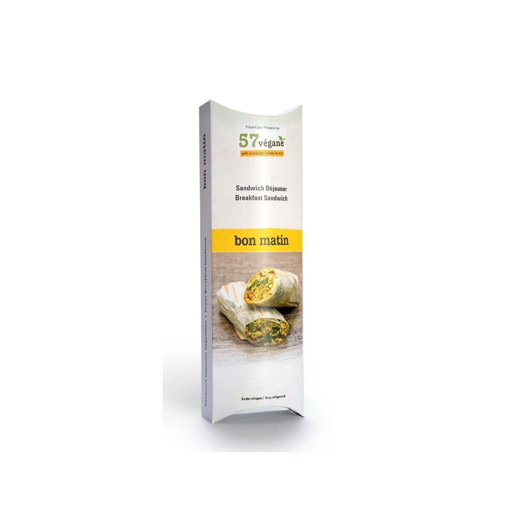 57végane sandwich déjeuner bon matin 240 g