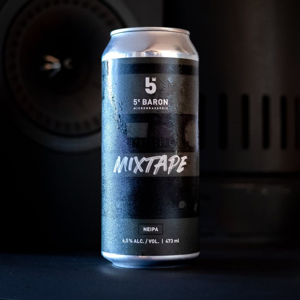 Mixtape Black NEIPA Beer 5e Baron - La Boite à Grains