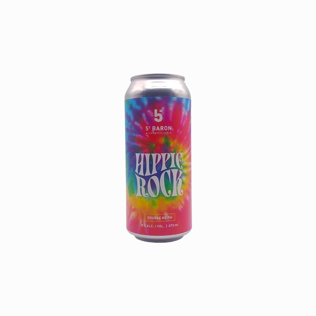 Hippie Rock Double NEIPA 5e Baron Beer - La Boite à Grains