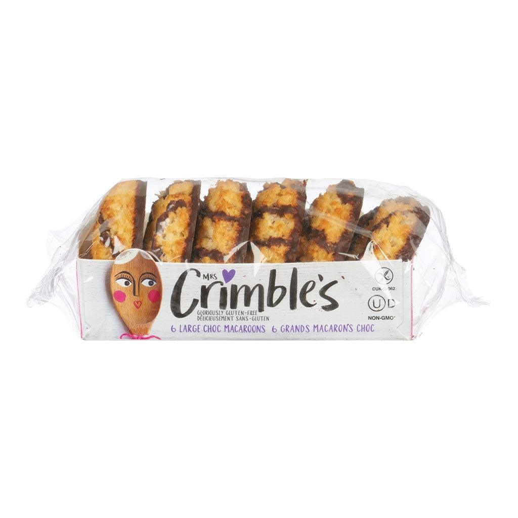 6 Grands Macarons Choc Sans Gluten Mrs Crimble's - La Boite à Grains