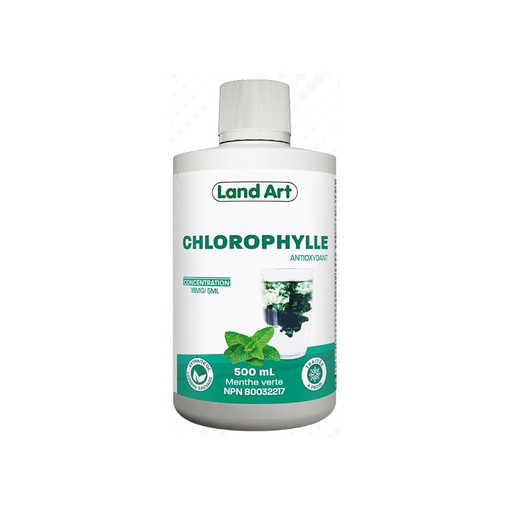 chlorophylle menthe verte Land Art - La Boite à Grains