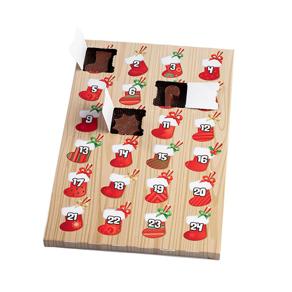 calendrier de l'Avent chocolats véganes No Whey! - La Boite à Grains