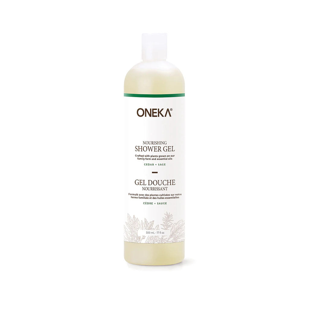 gel douche nourrissant Oneka cdre sauge - La Boite à Grains