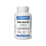 vitamine d3 1000 UI Preferred Nutrition - La Boite à Grains