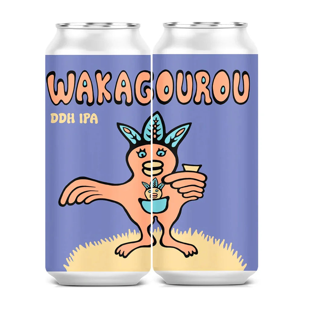 Wakagourou DDH IPA beer - La Boite à Grains