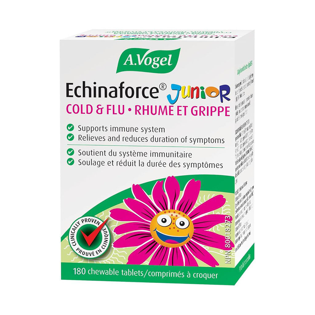 a.vogel echinaforce junior rhume et grippe 180 comprimés à croquer - La Boite à Grains