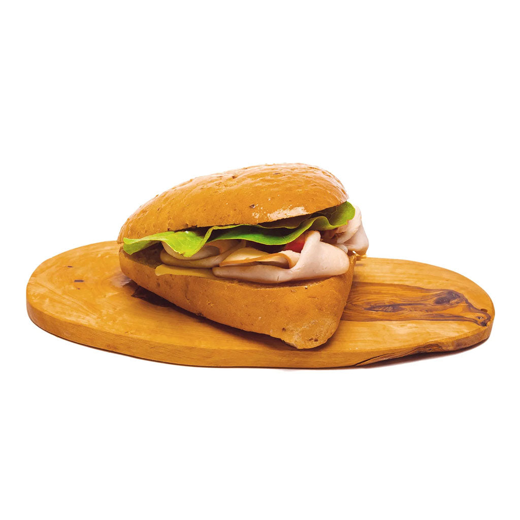 AB Gourmet pain multigrain dinde fumée et suisse - La Boite à Grains