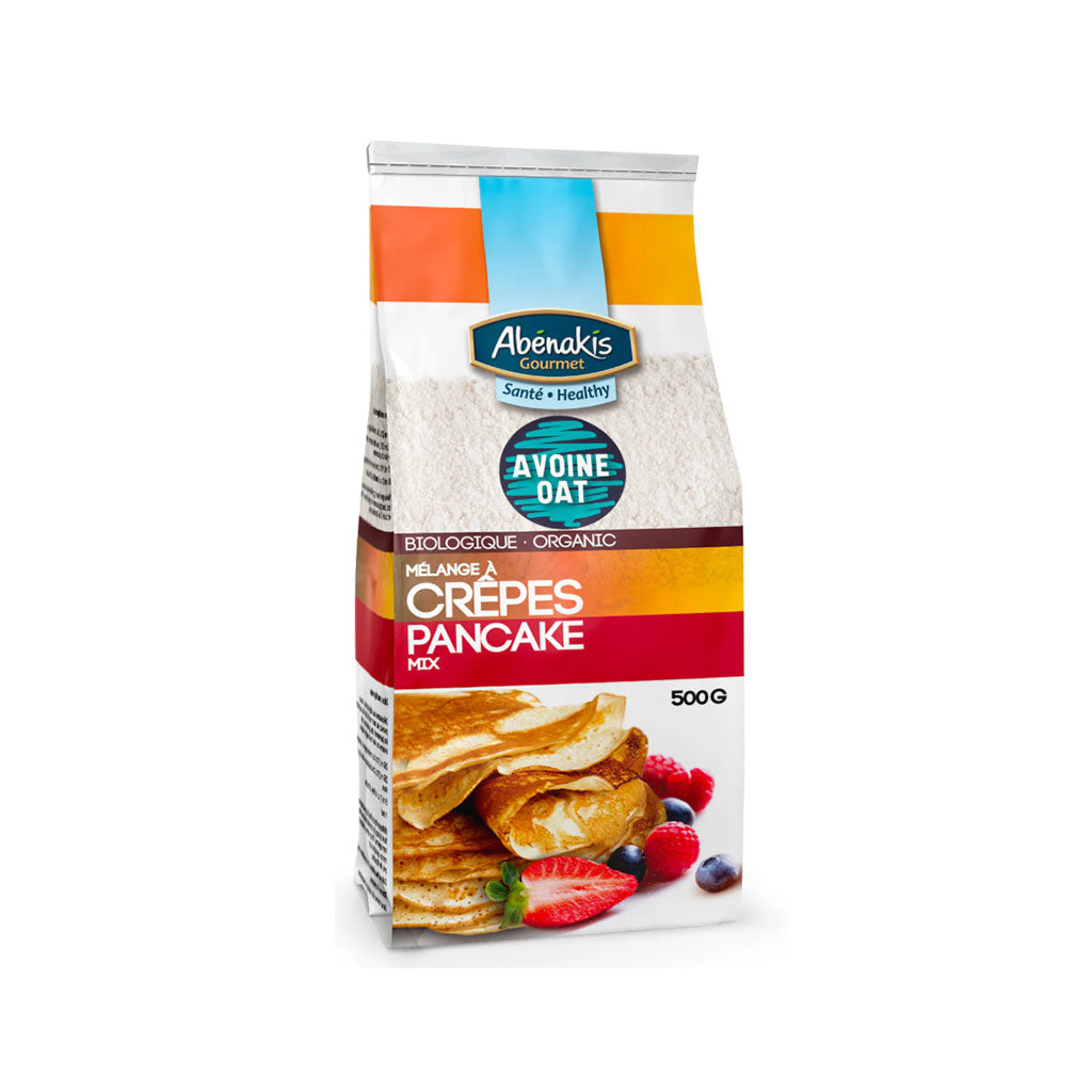 Abénakis mélange à crêpes avoine biologique - La Boite à Grains