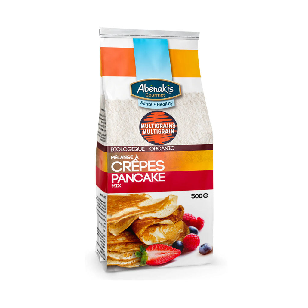 mélange à crêpes multigrains Abénakis - La Boite à Grains