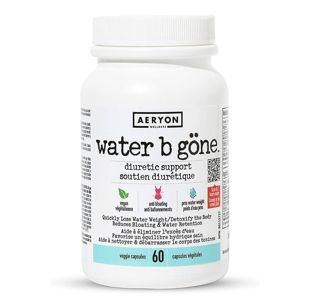 aeryon wellness water b gone soutien diurétique 60 capsules végétales