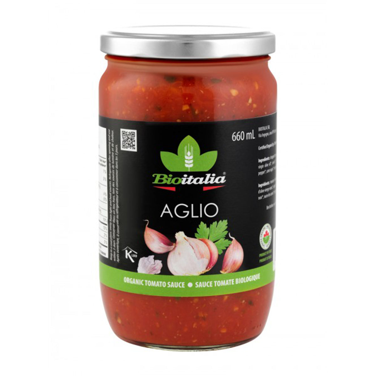 Sauce Aglio Biologique