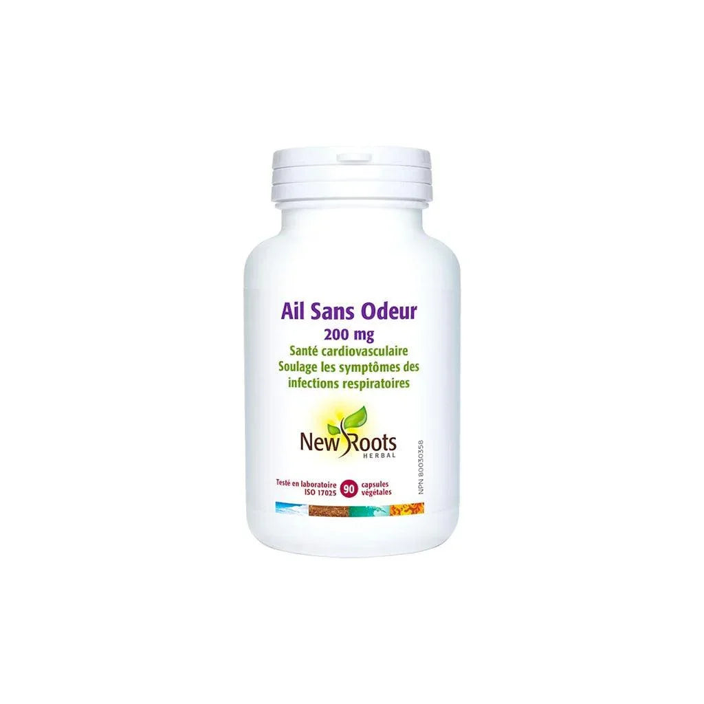 Odorless Garlic 200 mg New Roots Herbal