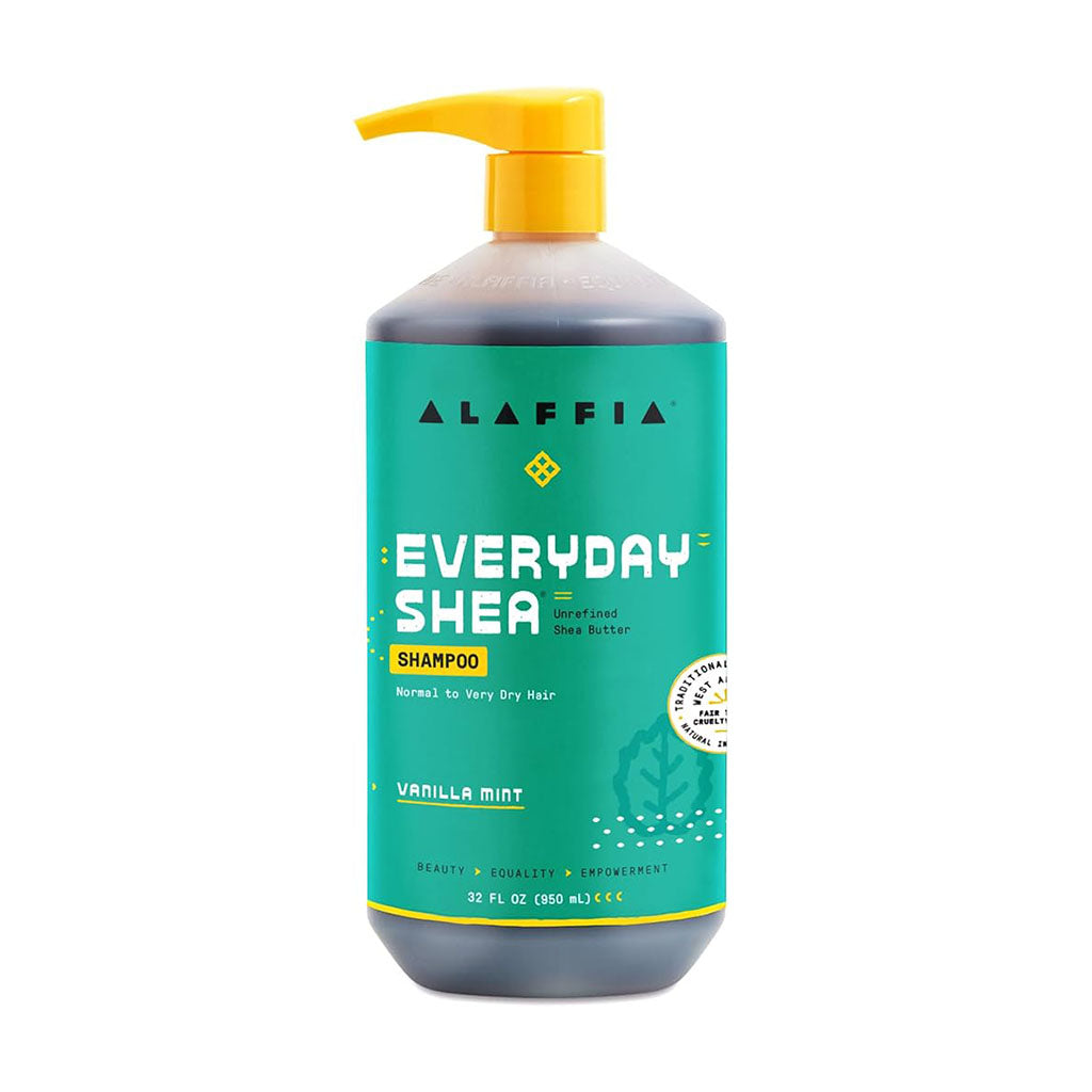 alaffia everyday she shampoing vanille menthe 950 ml la boite a grains