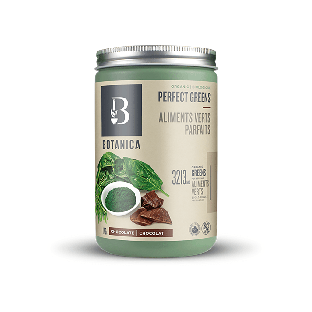 Aliments Verts Parfaits Chocolat Botanica - La Boite à Grains