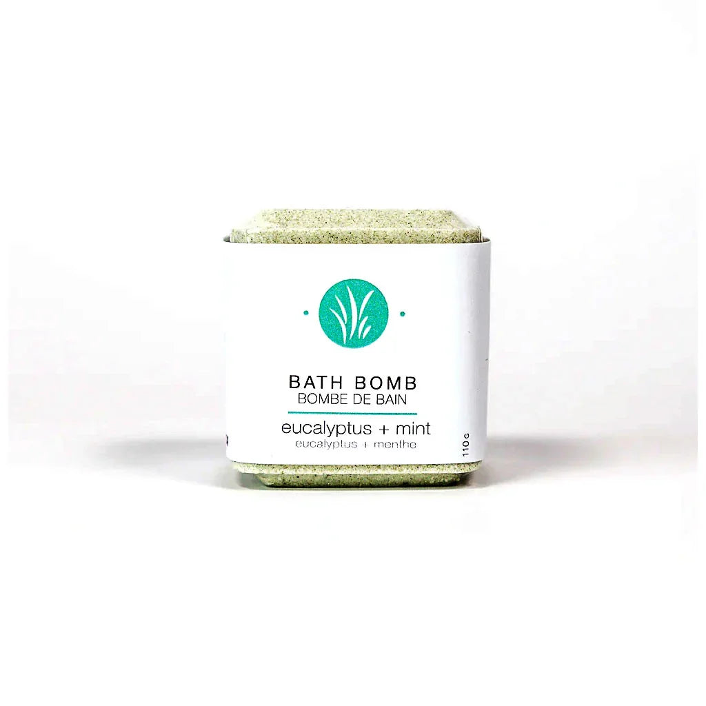 All Things Jill mint eucalyptus bath bomb - La Boite à Grains
