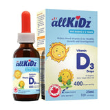 allKidz vitamin D3 drops for babies - La Boite à Grains