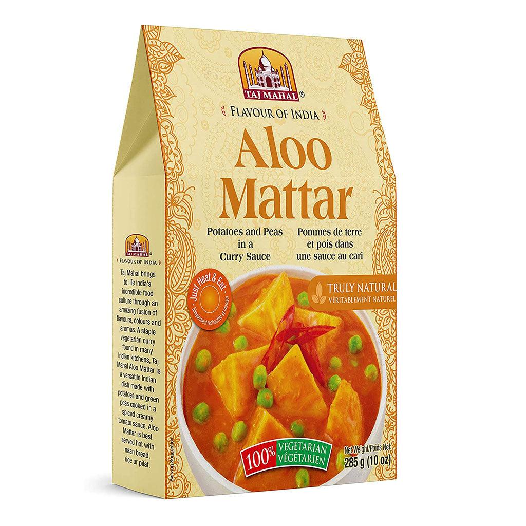 Aloo Mattar Pommes de Terre et Pois dans une Sauce au Cari Taj Mahal - La Boite à Grains