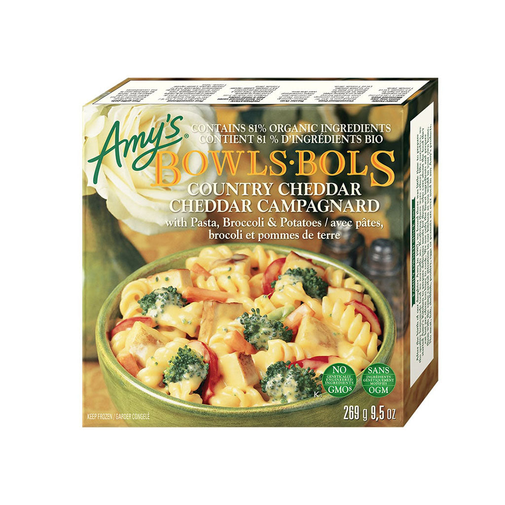 bol cheddar campagnard Amy's - La Boite à Grains