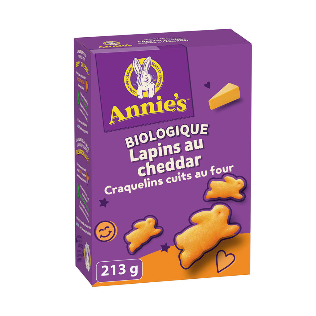 lapins au cheddar biologique Annie's - La Boite à Grains