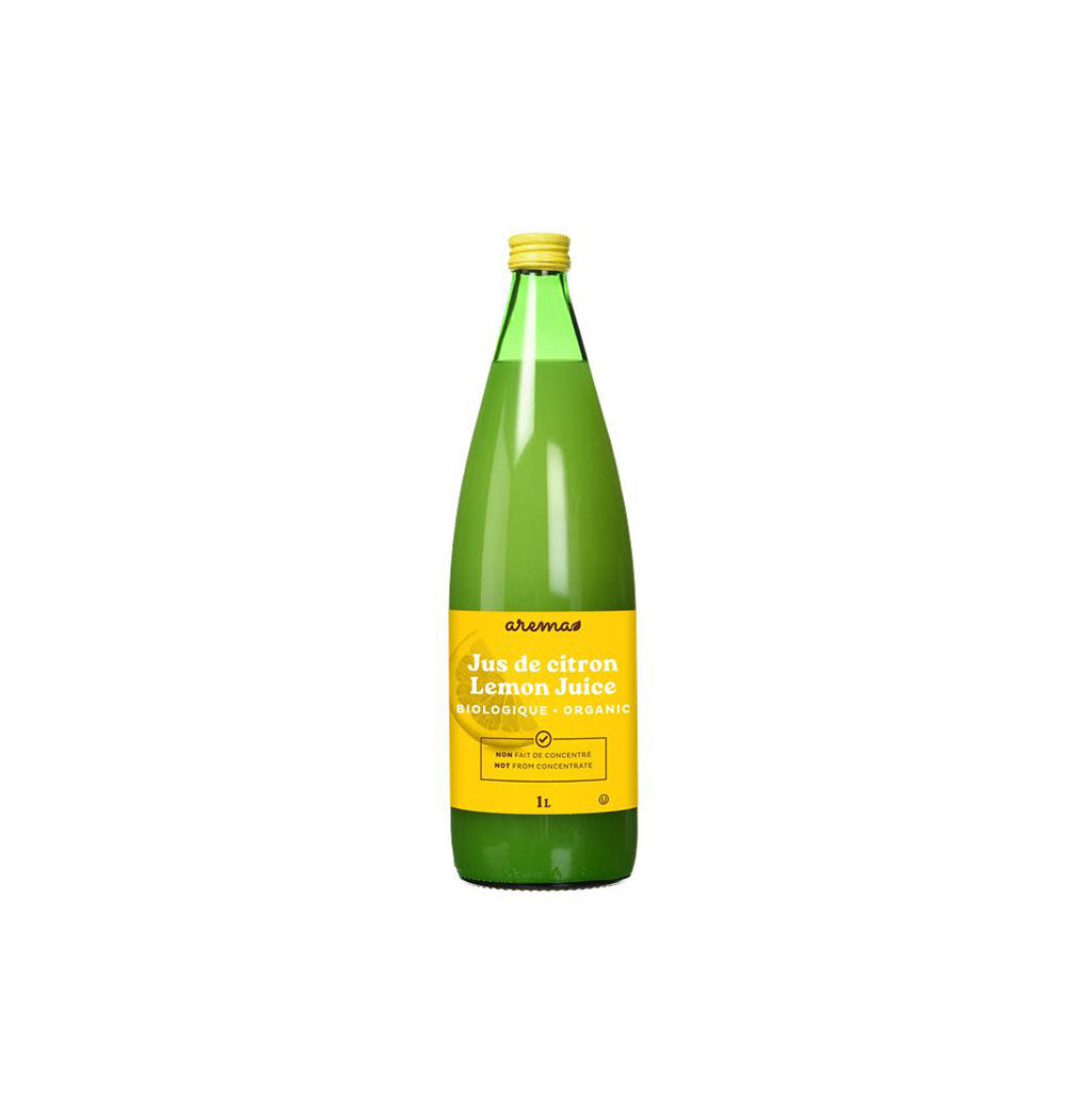 arema jus de citron biologique 1 litre
