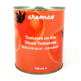 Arema organic diced tomatoes - La Boite à Grains