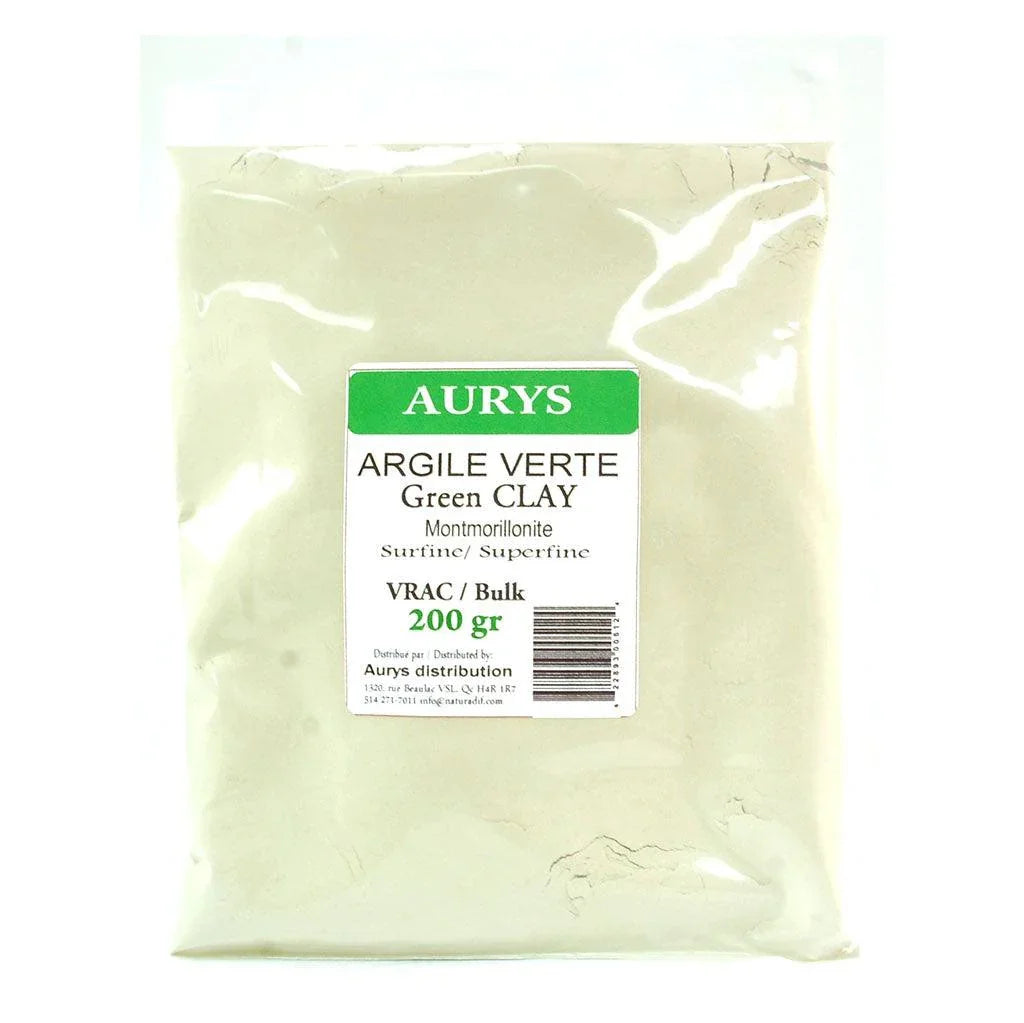 Green Montmorillonite Surfine Clay in Bulk Aurys - La Boite à Grains