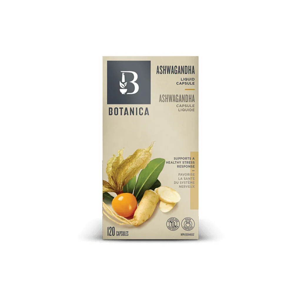 Ashwagandha (Phyto Liquid Capsules) Botanica - La Boite à Grains