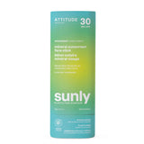 attitude bâton solaire minéral visage Sunly sans odeur FPS 30 20 g - La Boite à Grains