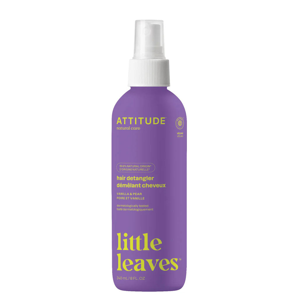 Attitude démêlant cheveux little leaves poire et vanilla 240 ml - La Boite à Grains