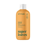 gel douche super leaves fleur d'oranger et eucalyptus Attitude - La Boite à Grains