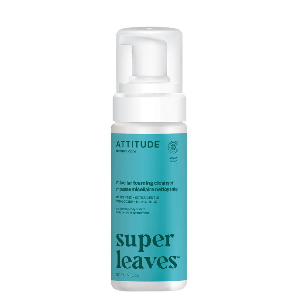 Attitude mousse micellaire nettoyante sans odeur 150 ml - La Boite à Grains