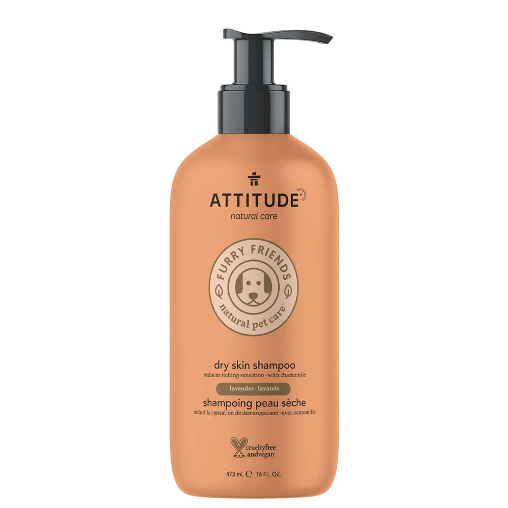 Attitude shampoing peau sèche avec camomille lavande 473 ml - La Boite à Grains